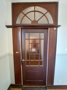 Porte Pallière bicolore